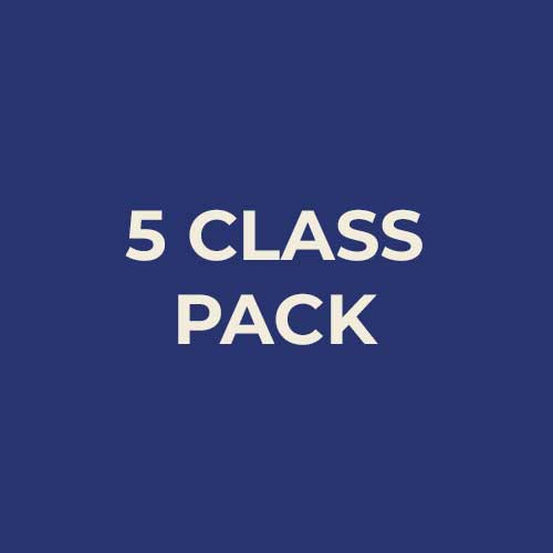Adult Jiu-Jitsu / 5 Class Pack