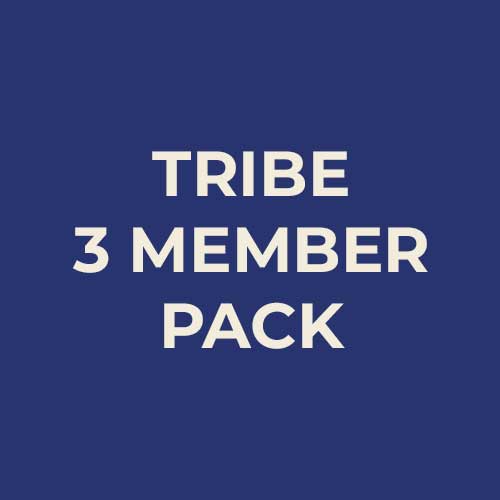 Adult Jiu-Jitsu Tribe / 3 Member Pack